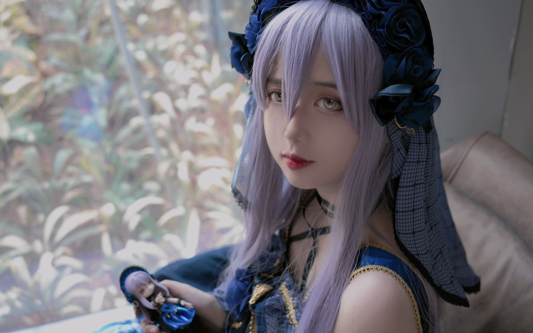 【bang dream】友希那cos这个女人不开口说话了!