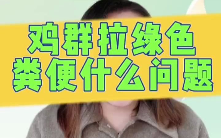 鸡拉绿色粪便什么原因?鸡拉绿屎怎么回事?鸡拉绿色粪便意味着什么?