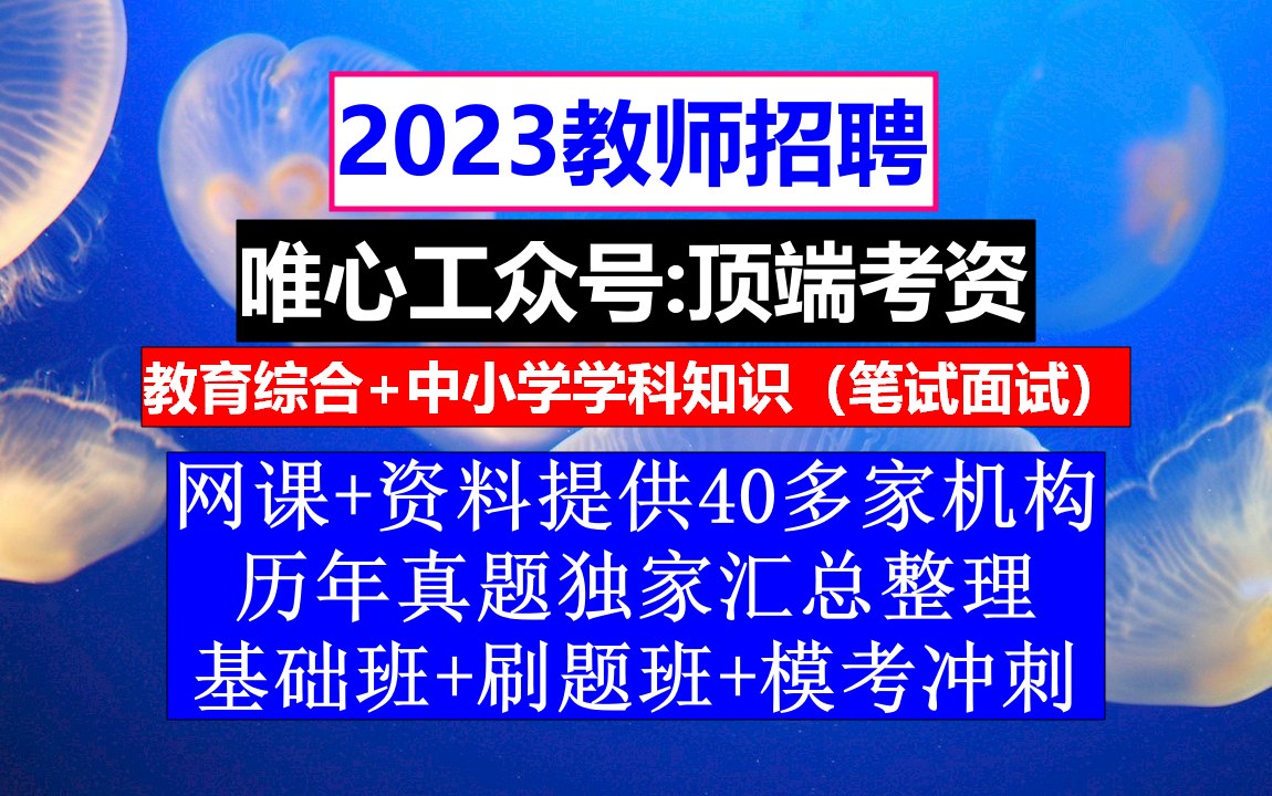 教师招聘,小学语文教师招聘考试真题库版,教师求职简历范文哔哩哔哩bilibili