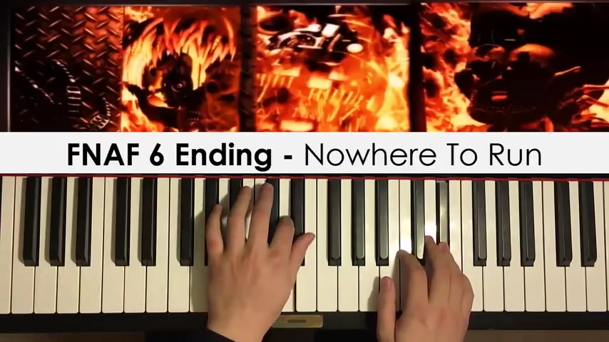 [图]【钢琴】FNAF6披萨店模拟器（终曲）：无处可逃（Nowhere To Run）