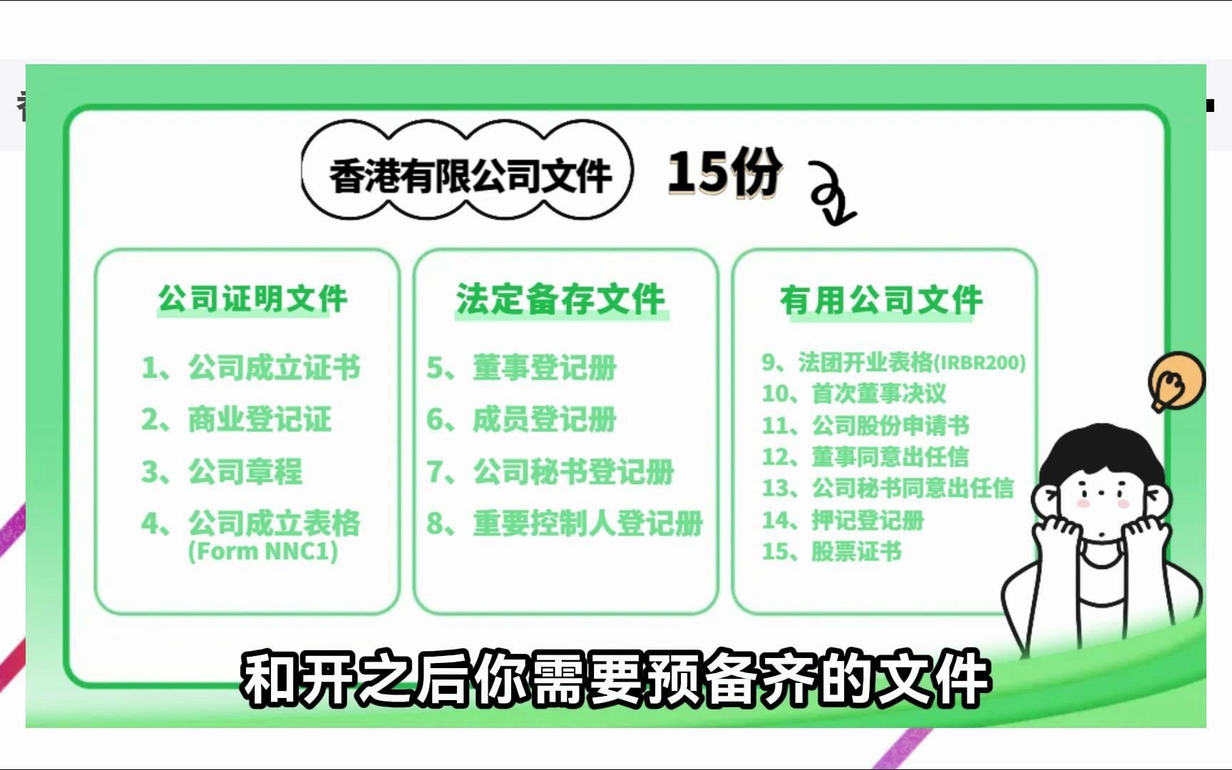 香港公司注册开户年审报税全流程详细介绍哔哩哔哩bilibili