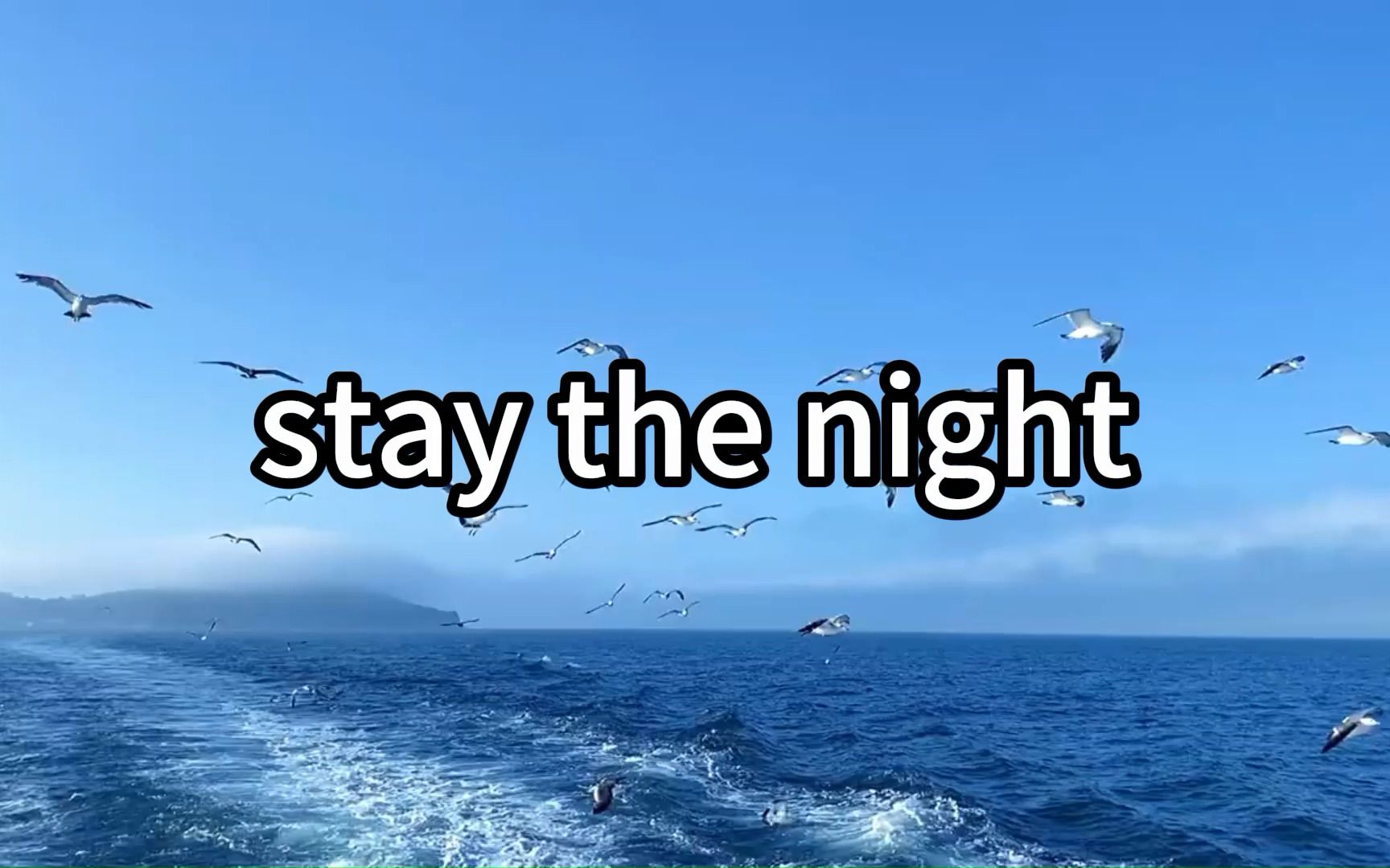 [图]stay the night  无损音质 超好听电音无损音质合集，每一首都是精华！