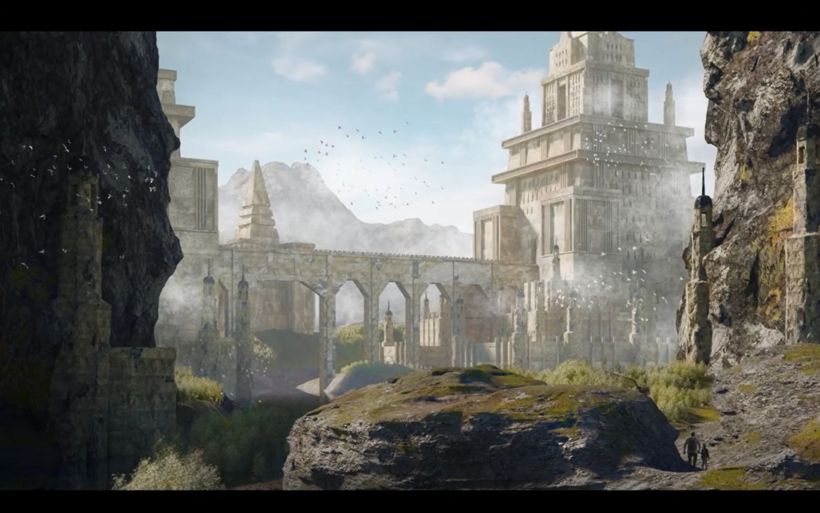 【次世代级别】来见识一下3a大作的游戏场景建模流程_哔哩哔哩_bili