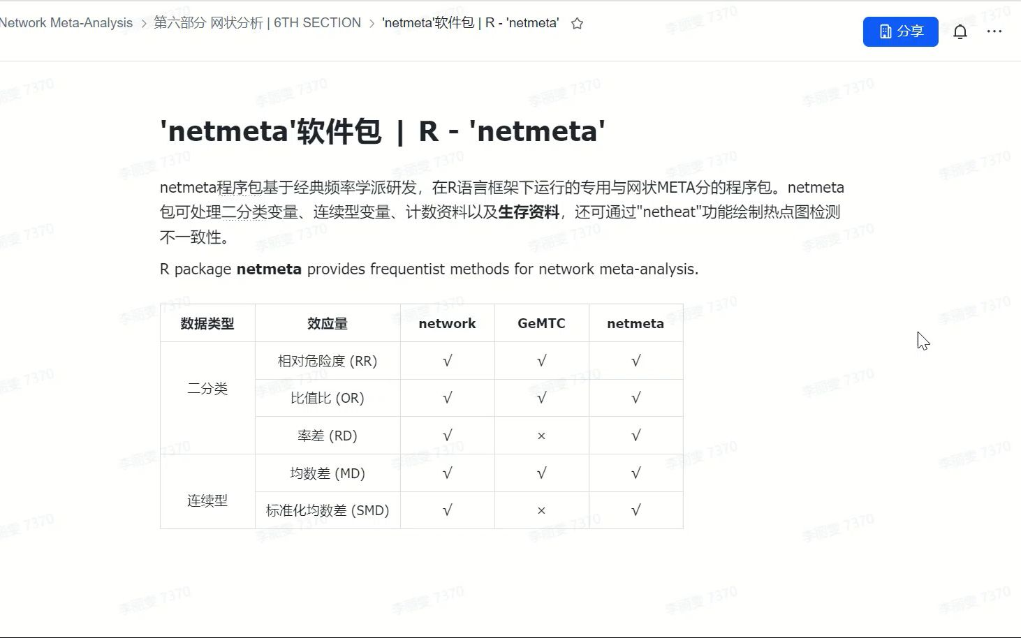 网状META实战教程6.3 'netmeta'程序包【R】哔哩哔哩bilibili