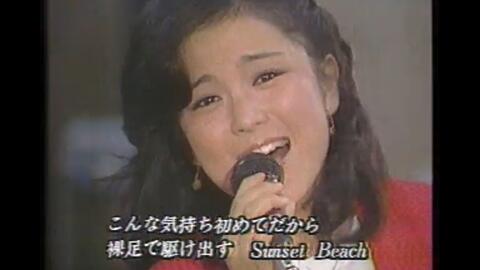 ザ・ベストテン初登場】石川優子- シンデレラサマー1981.06.18_哔哩哔