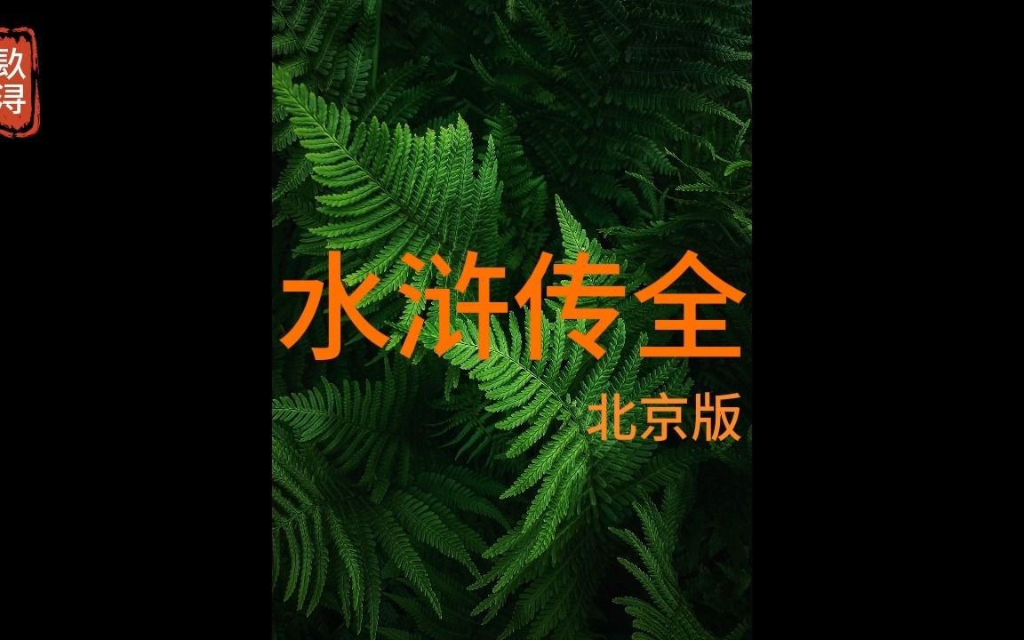 水浒传 全 230哔哩哔哩bilibili