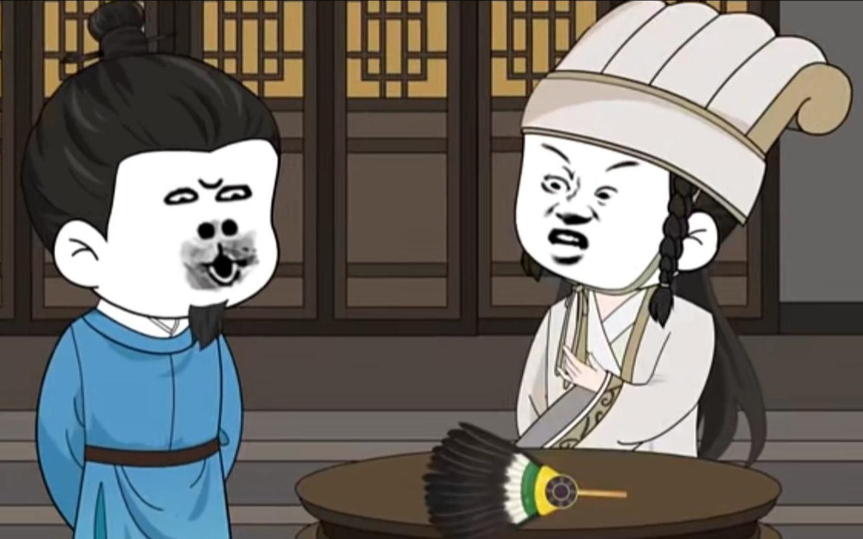 火烧茅庐 三气诸葛亮【沙雕三国-虾仁饭】13 沙雕动画 穿越三国