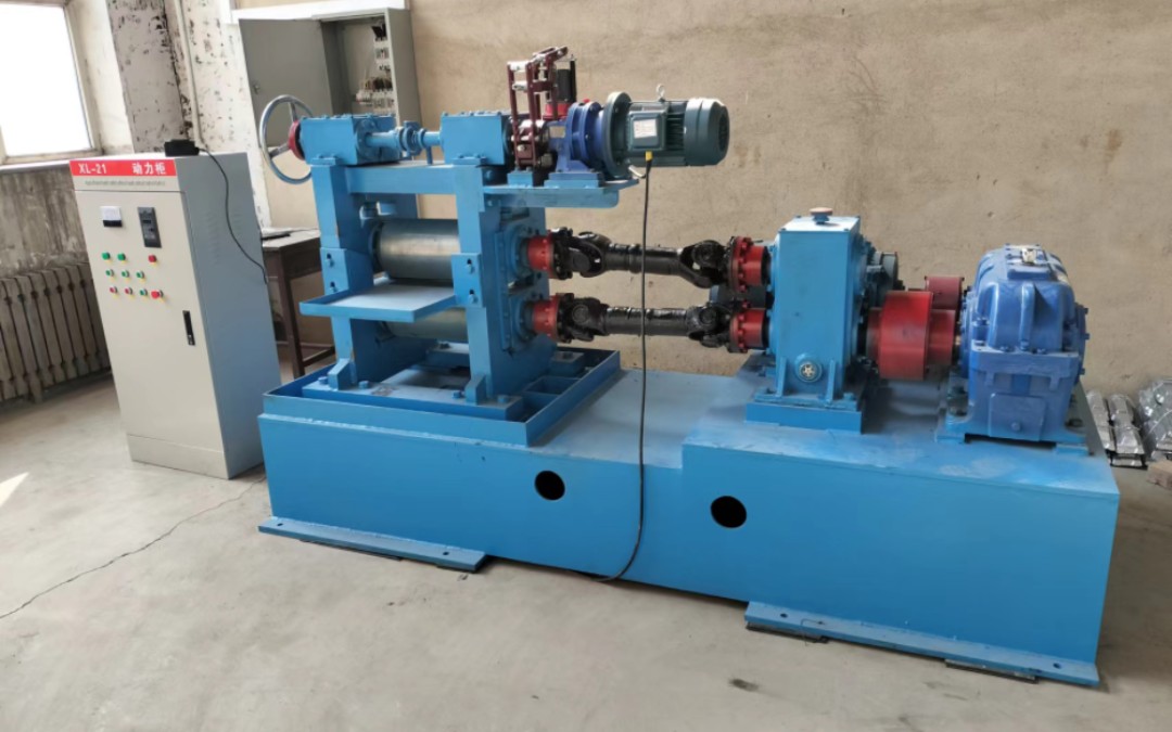 教学小型轧机 实验两辊冷轧机 二辊冷热轧机