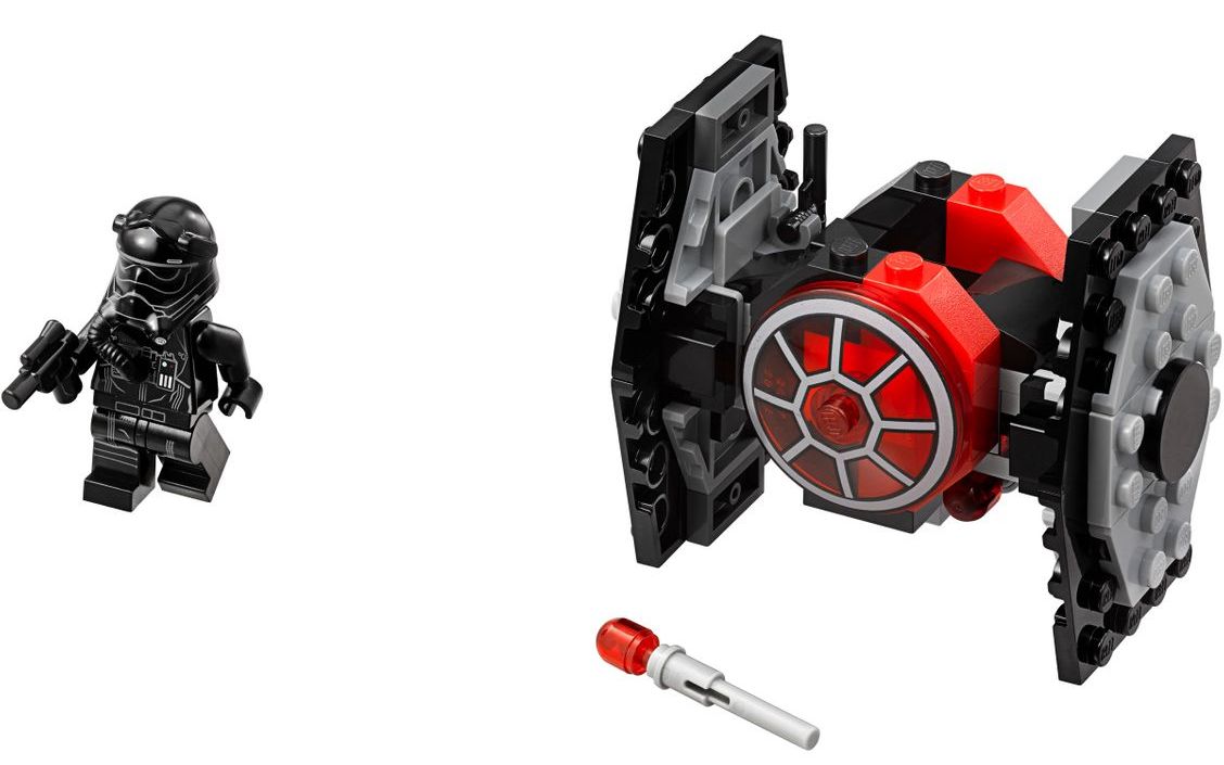 乐高lego75194星球大战迷你战队tie战机2018速拼评测