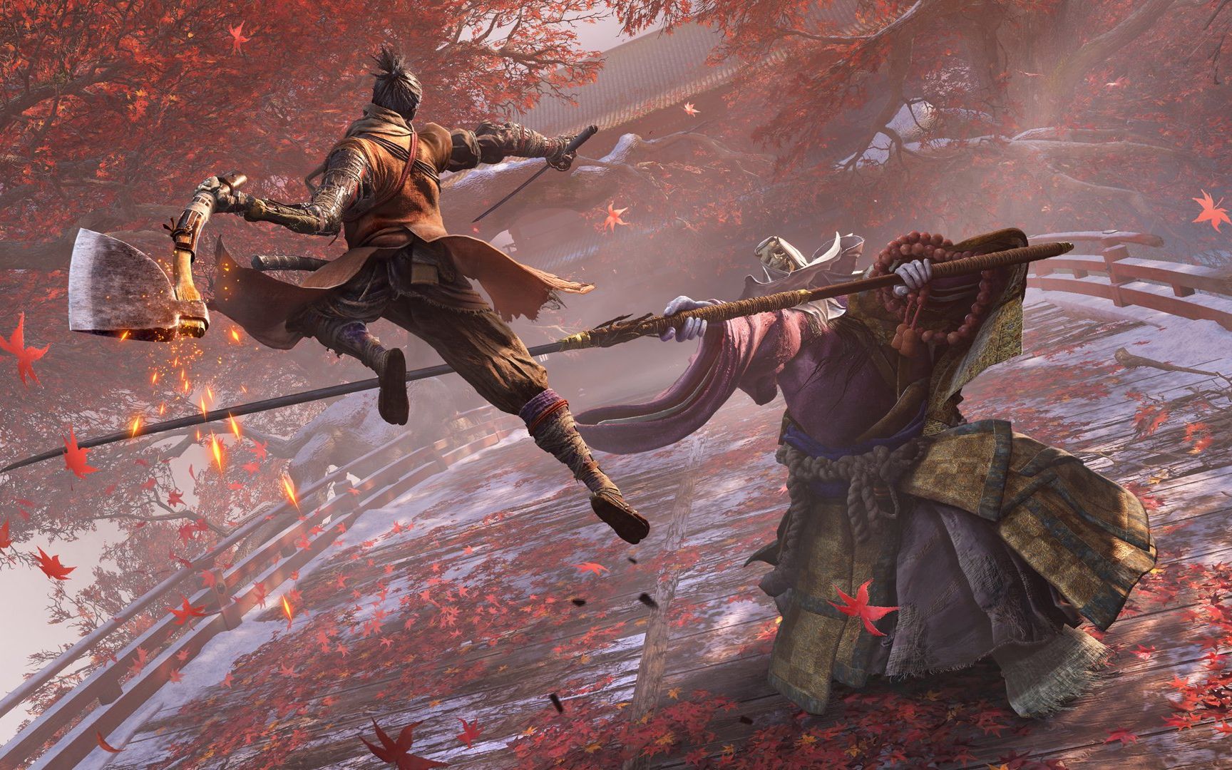 只狼一周目鸡霸源之宫破戒僧