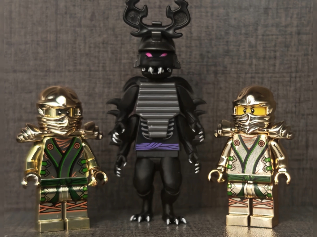 乐高幻影忍者第三方黄金劳埃德