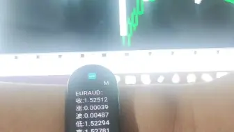 手环接收外汇行情，就是有点费电……