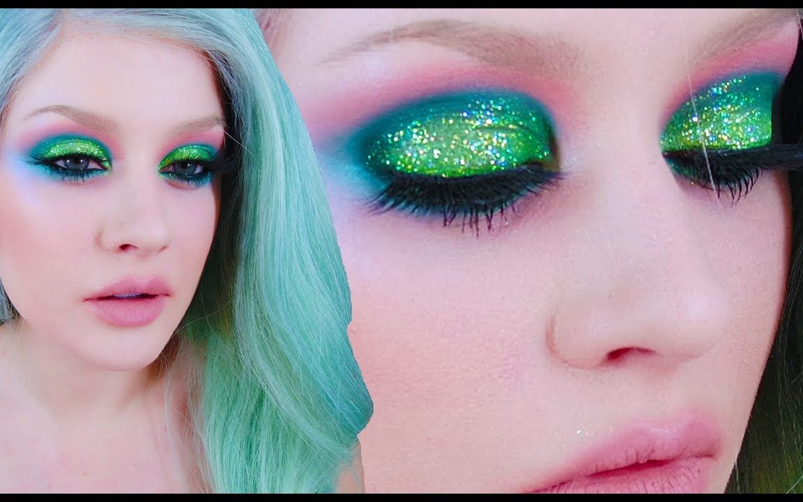 【美妆教程】孔雀眼妆 from kelly eden