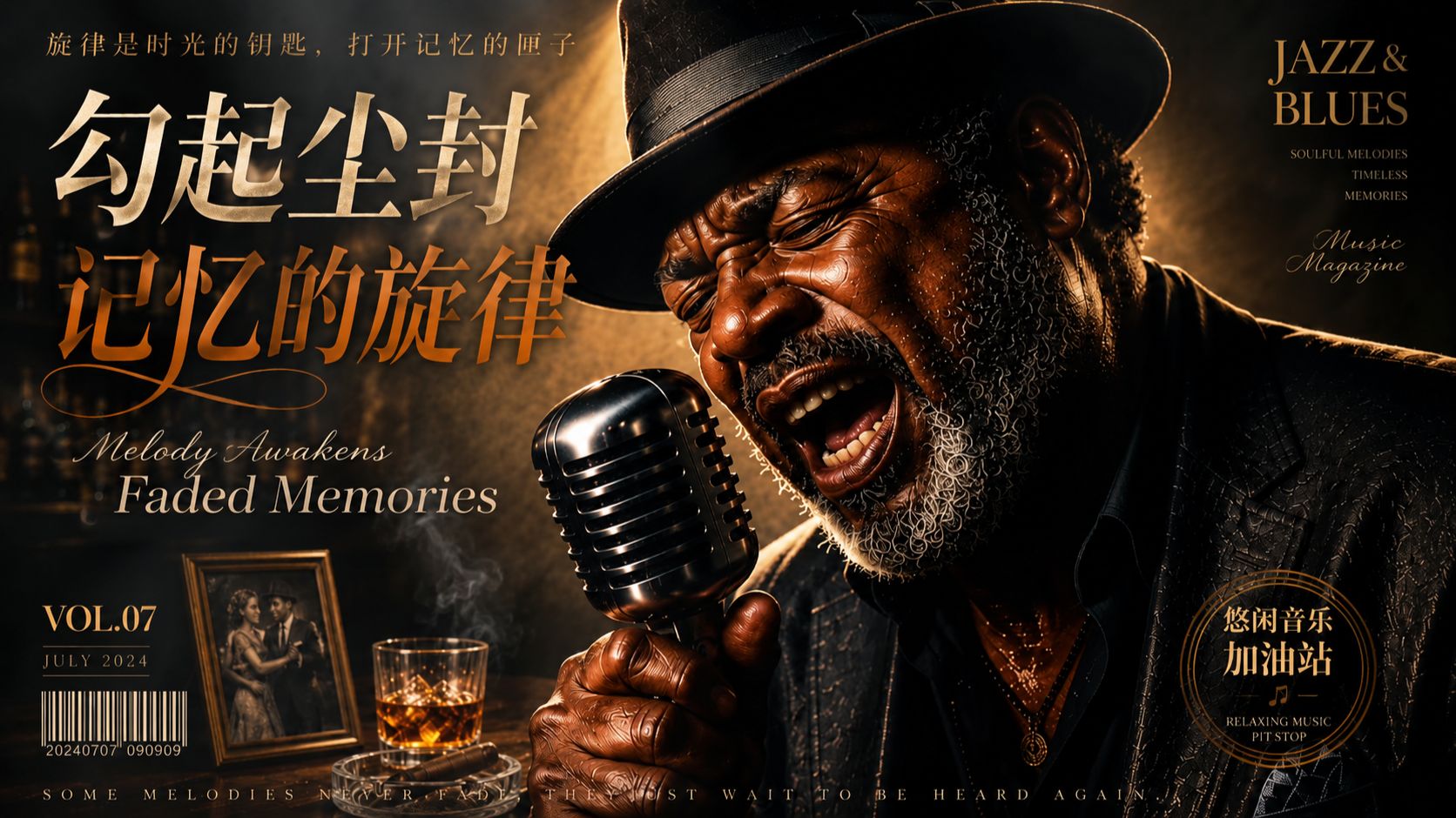 听一首威士忌蓝调，让那些关于爱与离别的故事，在心头流淌！