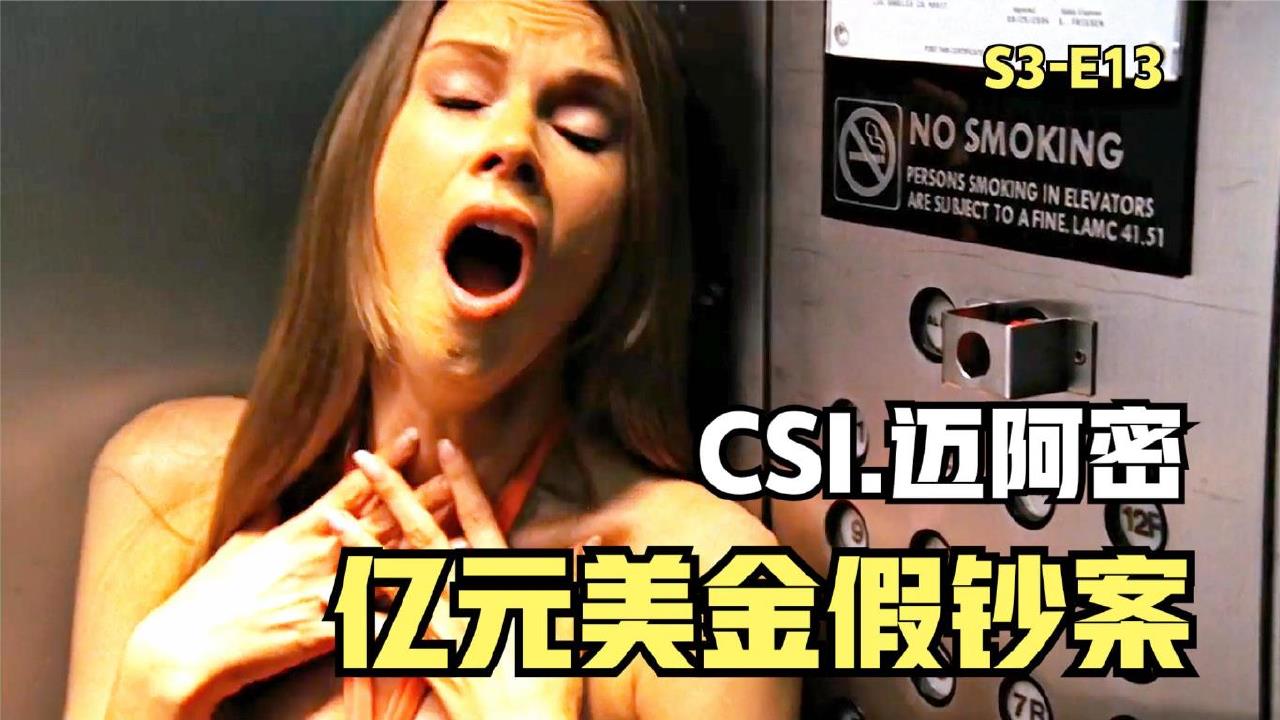 [图]一亿美金假钞案，两个不守妇道的狐狸精《CSI迈阿密》