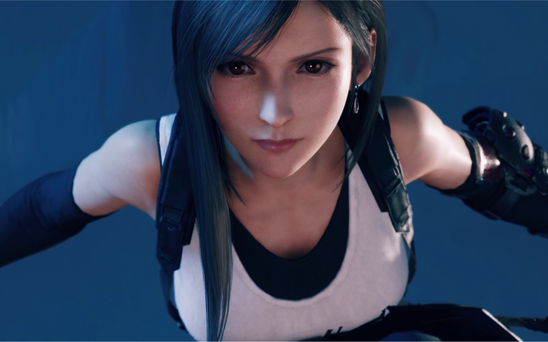 《最终幻想7重制版》蒂法揍埃力格能看一天_最终幻想7