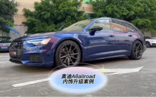 Descargar video: 奥迪A6allroad 翻毛皮升级、临时增加实用3配置