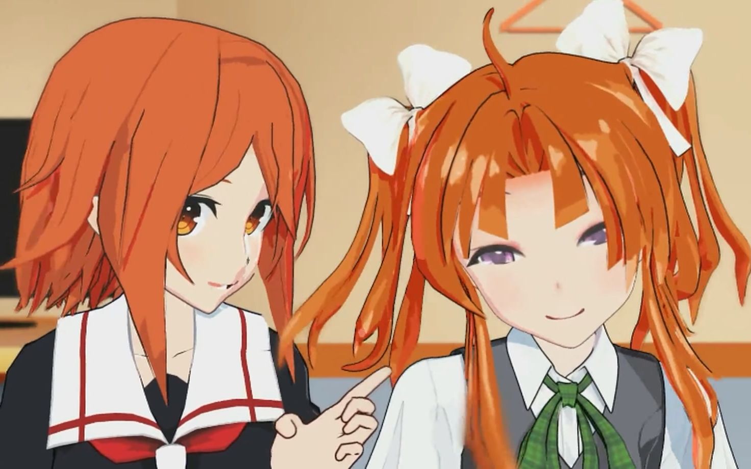 【mmd舰c】白露和阳炎消磨时间【がんばれじんちゃん】_哔哩哔哩 (゜