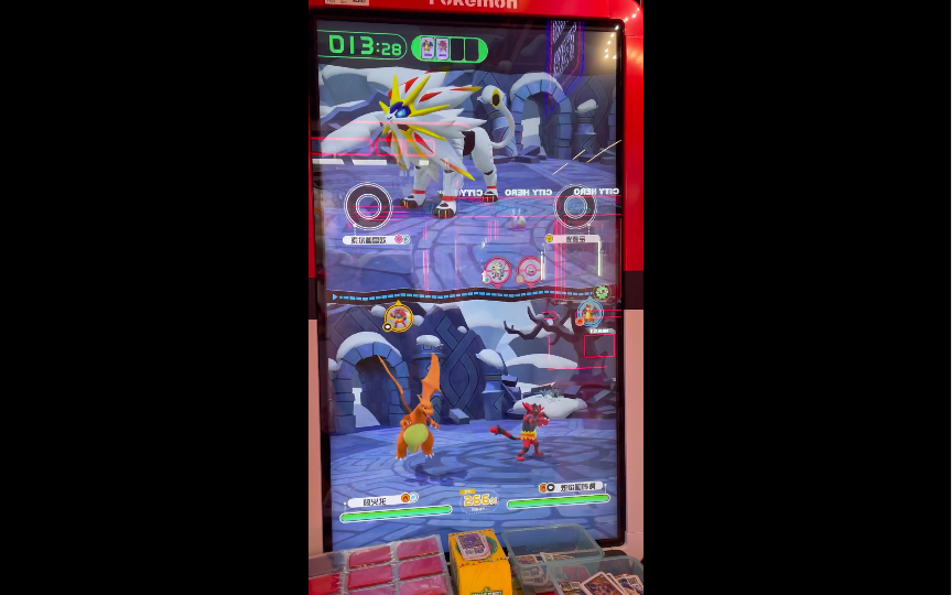 宝可梦加傲乐又是跟狮子对战耗上的节奏那我走