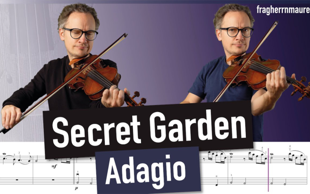 神秘園-柔板 & 小提琴·maurice maurer|secret garden adagio - 2