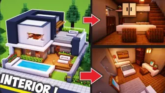 猫だるcraft 我的世界之平凡的家内部装修 哔哩哔哩 Bilibili