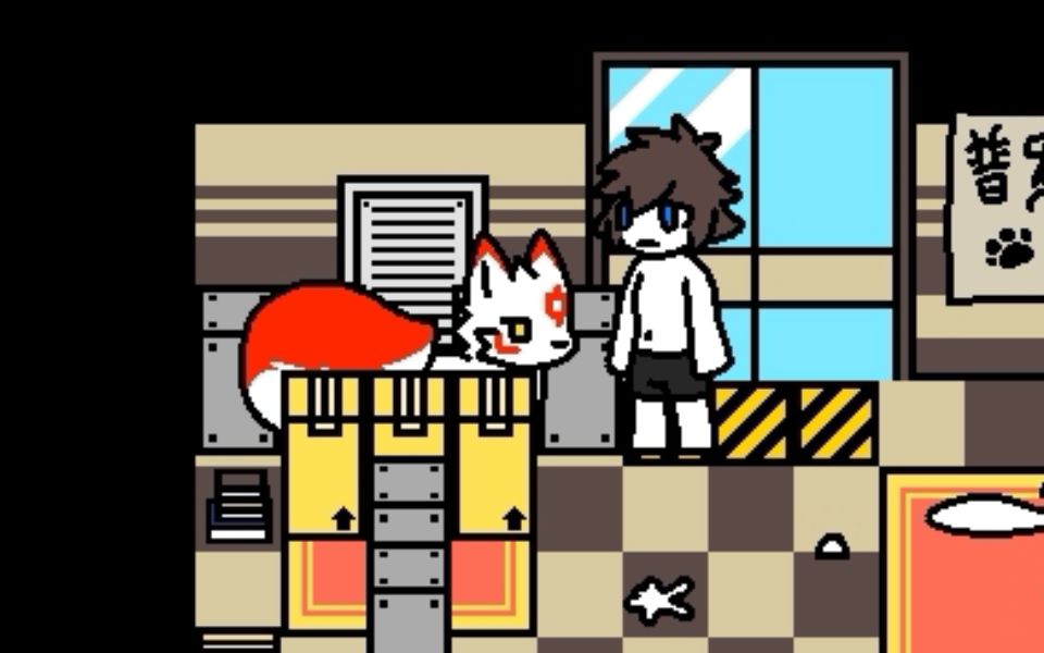 xwchanged跟噬子玩推箱子