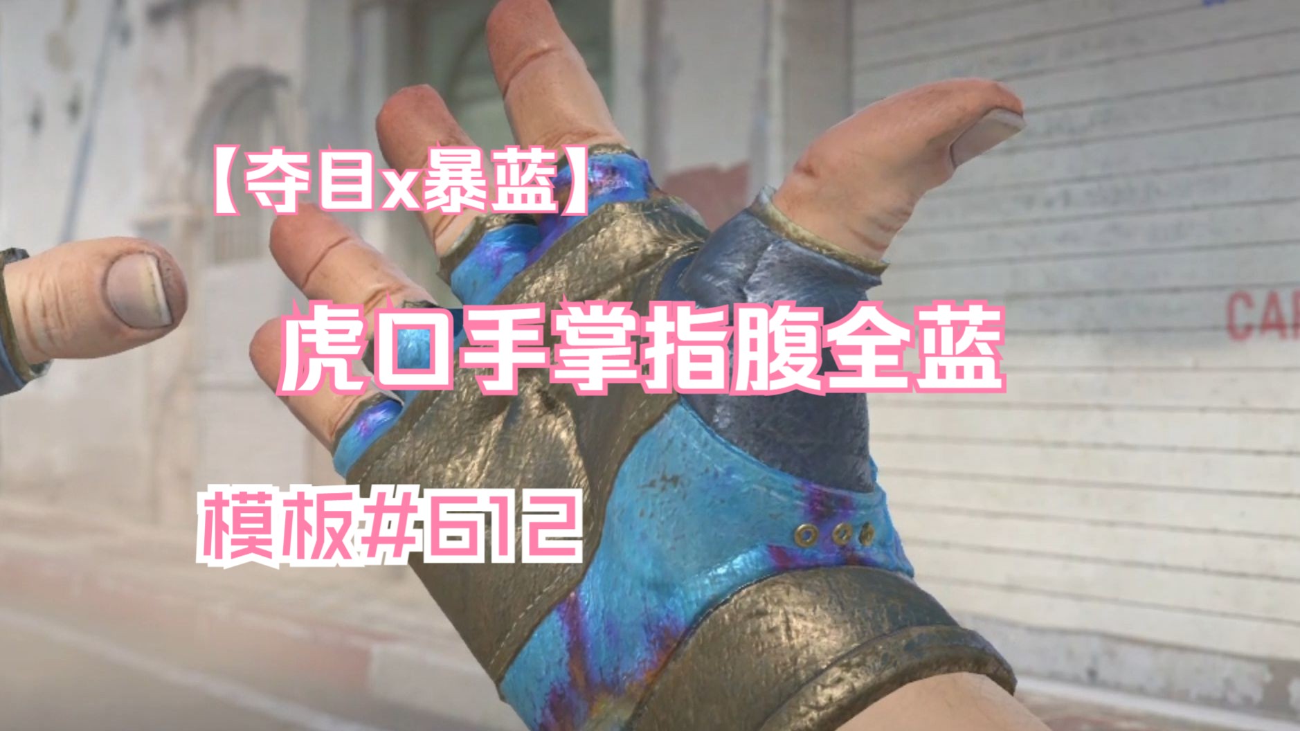 淬火虎口,手掌,指腹全蓝,食指爆金,#612《zywoo军火铺》第三期3-7