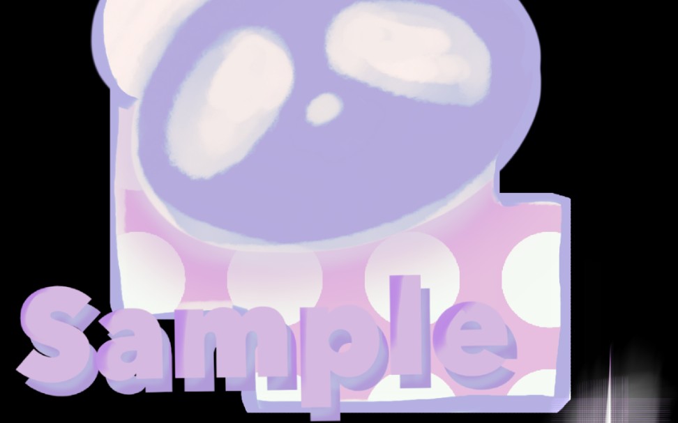 【ipad绘】新手第一次画水印,太丑了!|绘画过程记录