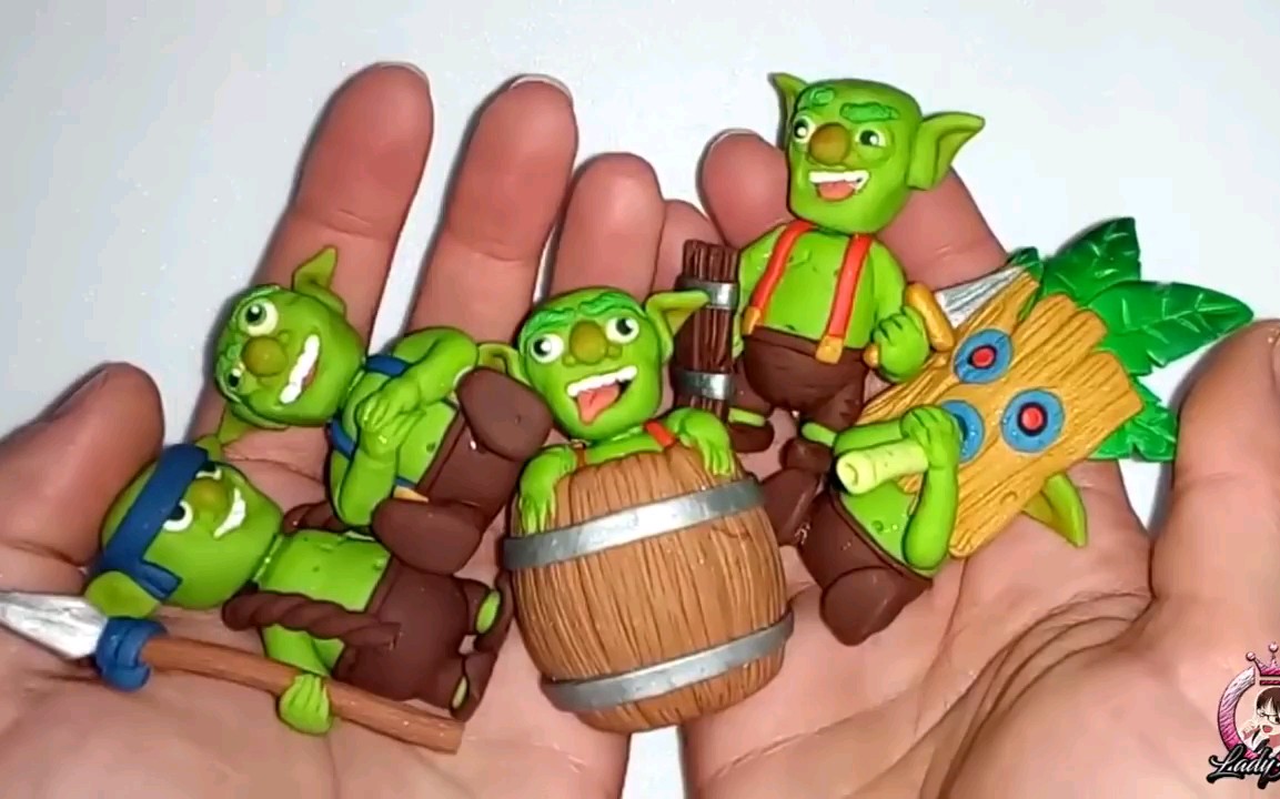 【polymer clay 】goblins army