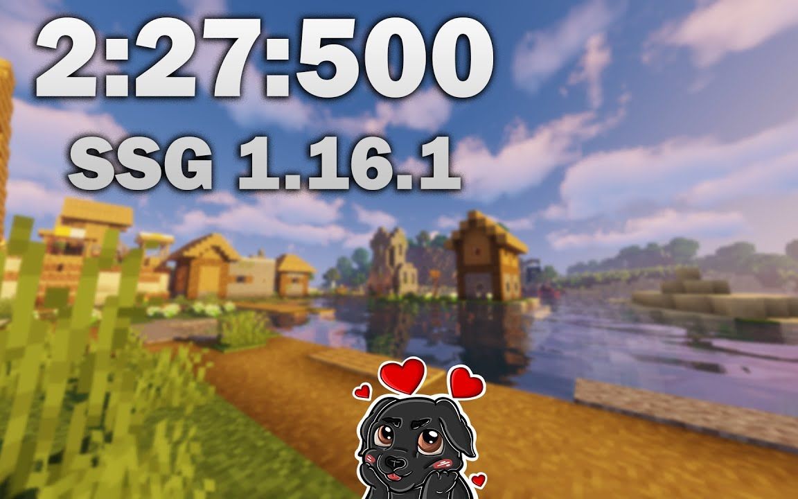 【记录已刷新】2m 27s!Minecraft速通世界纪录(SSG 1.9+) by MinecrAvenger_哔哩哔哩_bilibili