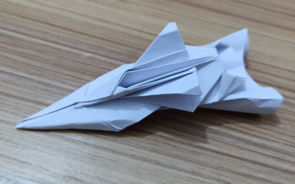 【折纸教程实拍】迪迦奥特曼白雪号折纸