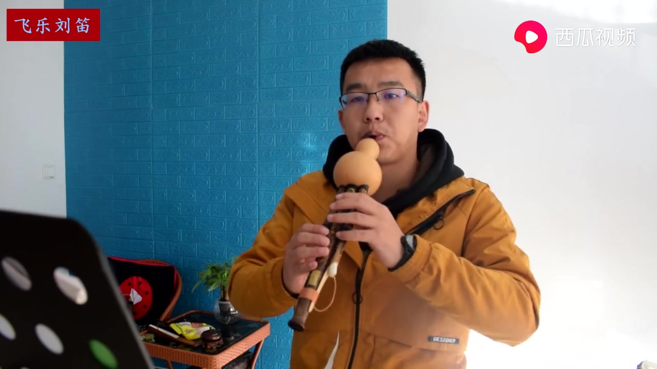 [图][葫芦丝入门学习视频]刘笛演奏，葫芦丝十大名曲之一《美丽的金孔雀》