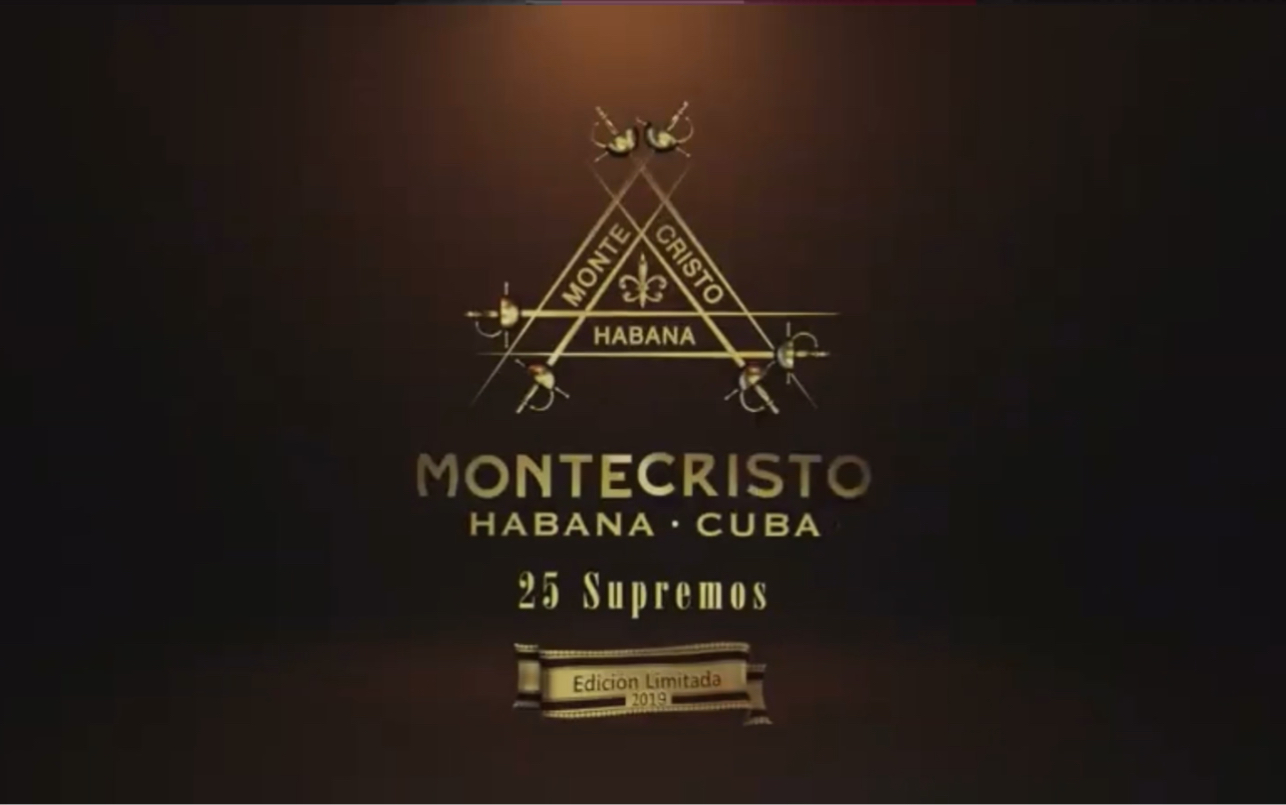 蒙特2019年度限量官方广告Montecristo Supremos Edici㳮 Limitada 2019哔哩哔哩bilibili