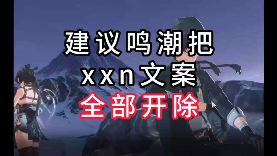 鸣潮赶快找文案策划吧,不看不代表能乱写!