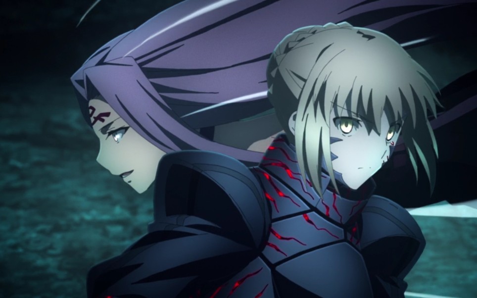 【fate/rider】我允诺成为你的羽翼,带你前往世界的尽头吧 r姐vs黑呆