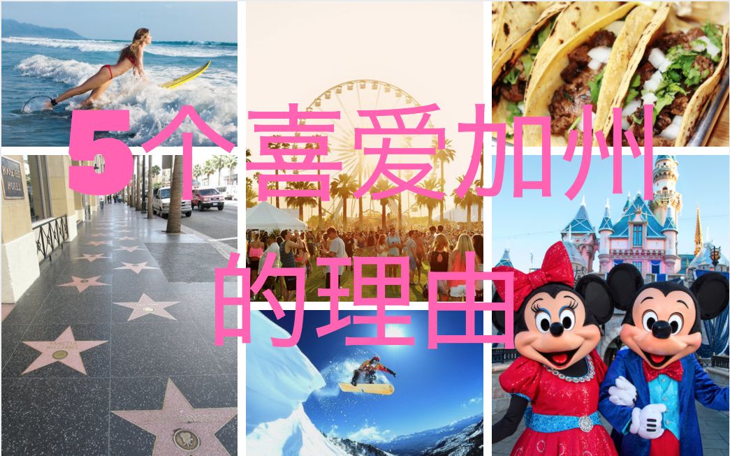 五个喜爱加州的理由 5 Reasons Why I Love California哔哩哔哩bilibili