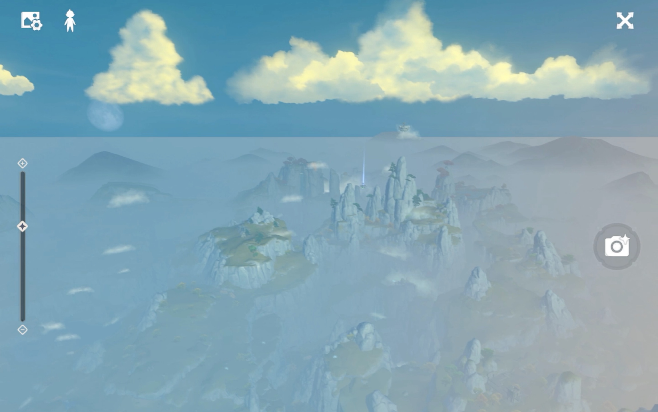 (原神)当你能飞以后看到提瓦特大陆全貌,居然是.