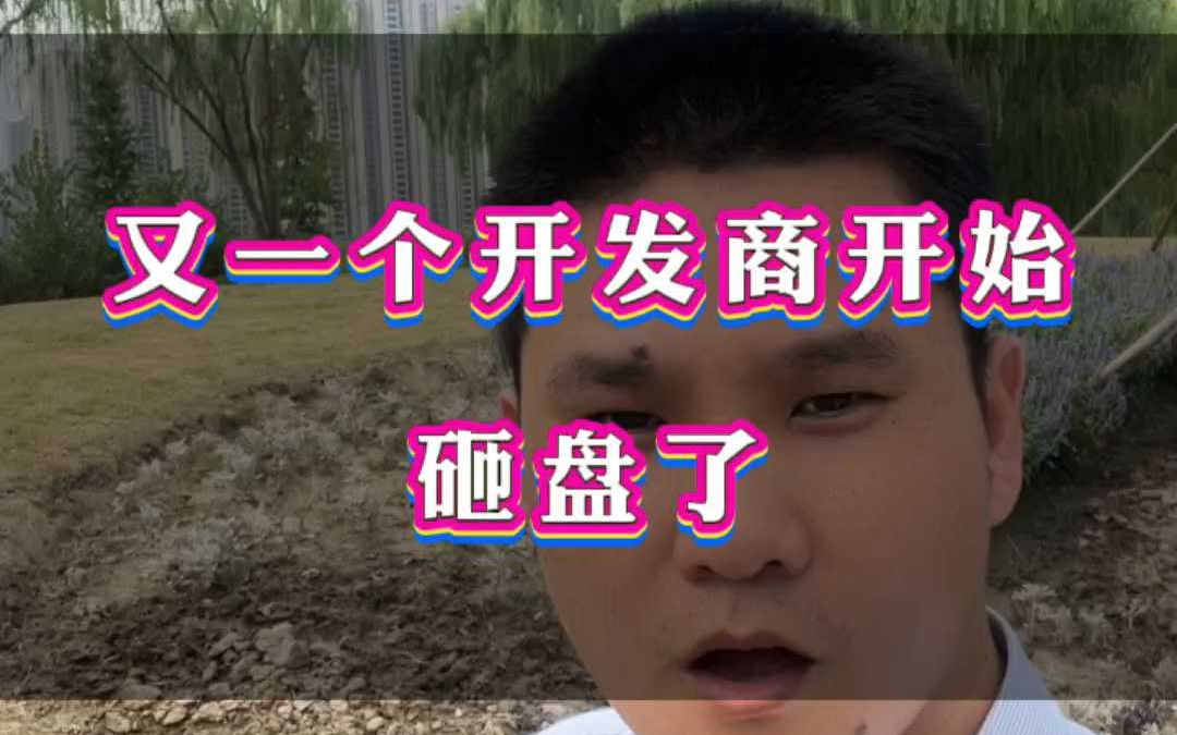 又一个开发商开始砸盘了