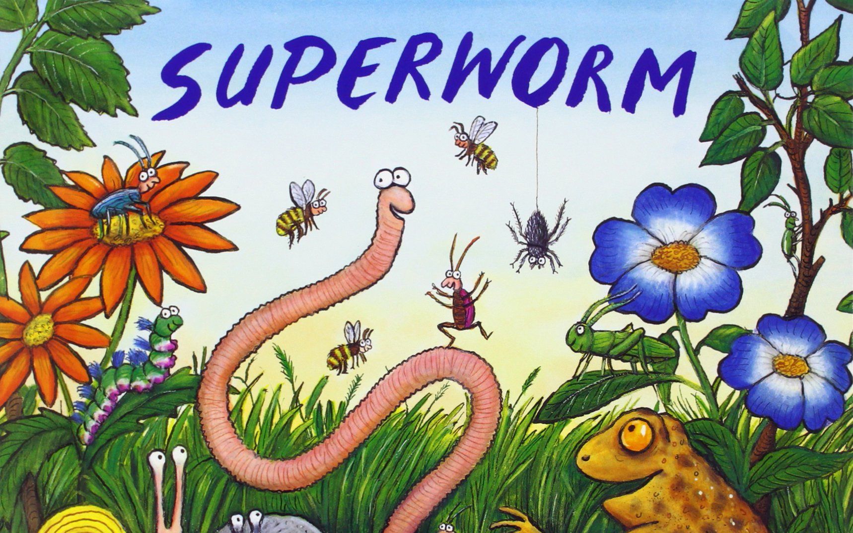 【英语】《大麦虫 superworm》儿童英语绘本故事_哔哩哔哩_bilibili