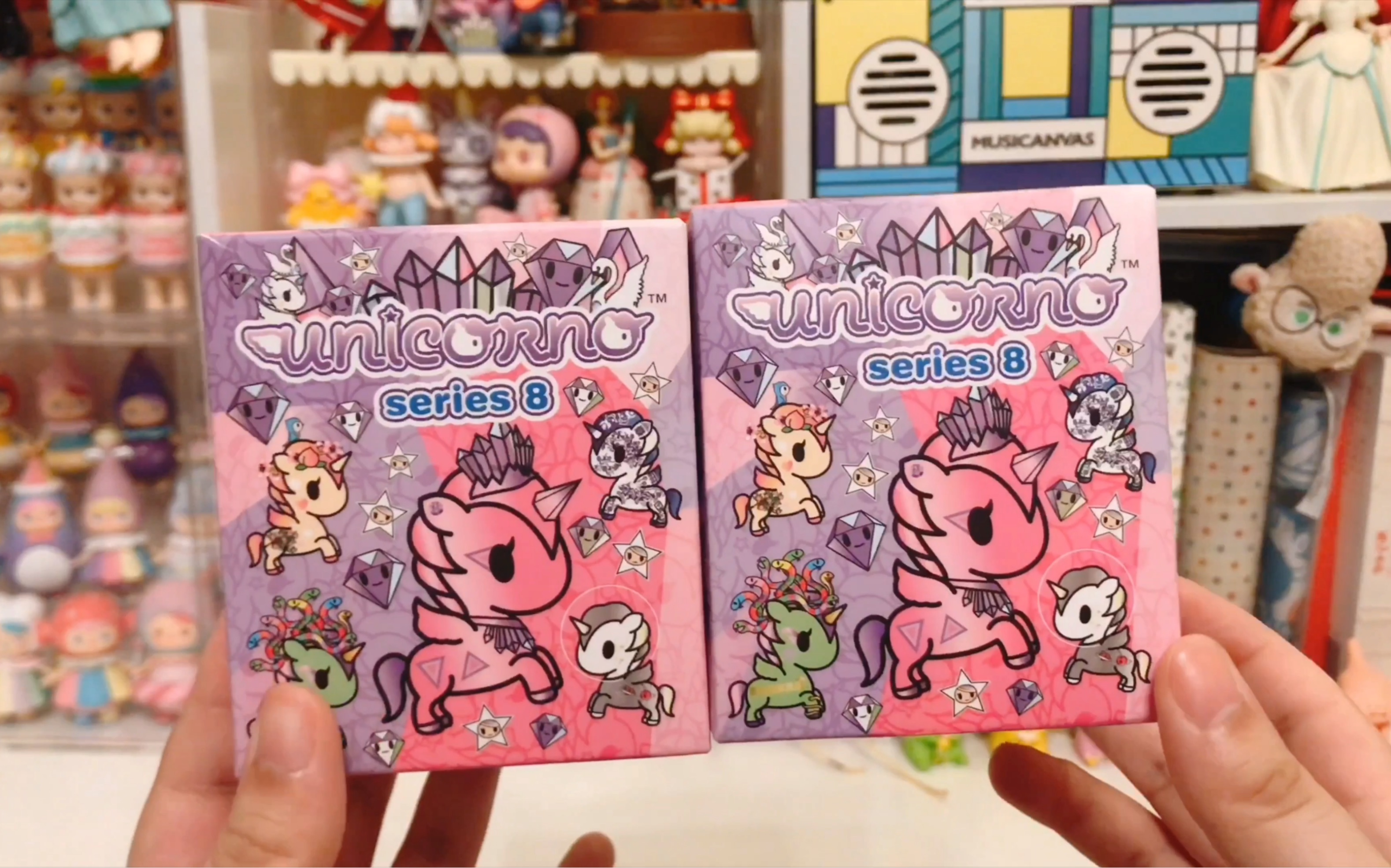 【拆盲盒】抽到隐藏啦 | tokidoki独角兽 第八代| 美杜莎永远带给我