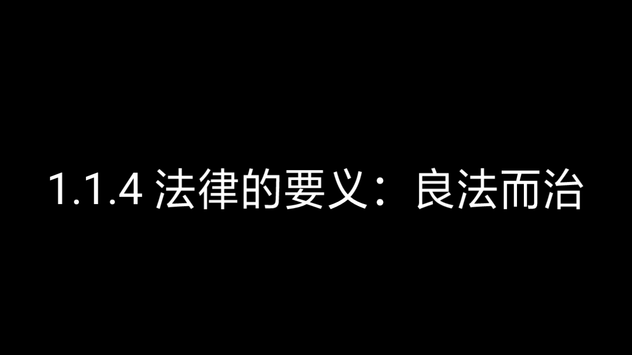 [图]《法治的细节》by罗翔1.1.4 法治的要义：良法而治