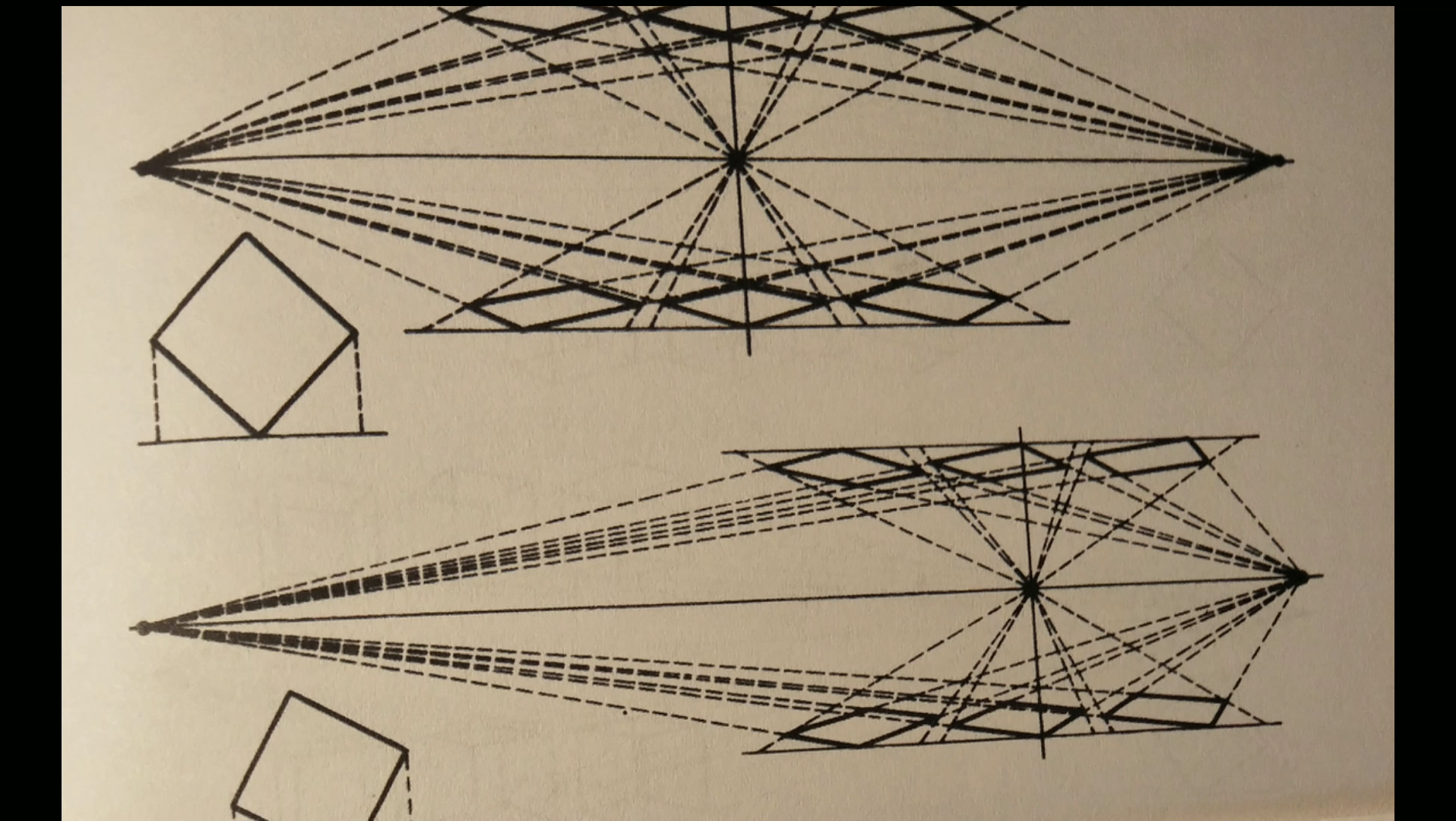 《教你学画西洋画》成角透视的特点,规律和画法哔哩哔哩bilibili