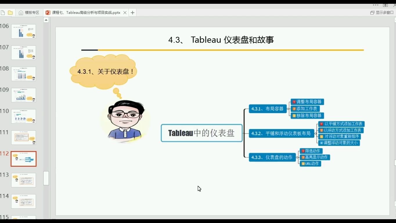 06.13TableauTableau 仪表盘和故事仪表盘详解(上) 北风网Tableau数据可视化高级分析与项目实战哔哩哔哩bilibili