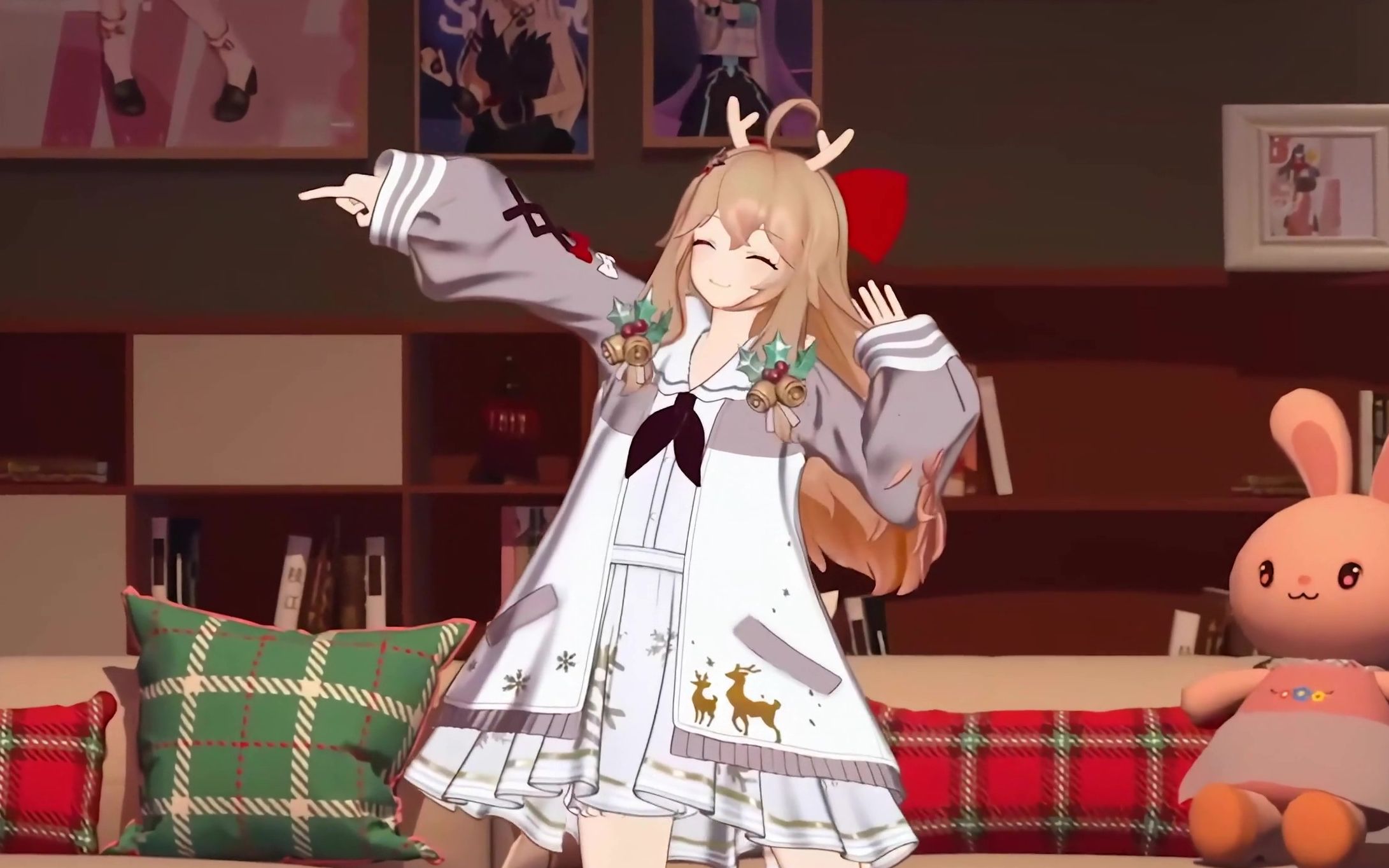 【嘉然】drop pop candy 4k120帧 超分补帧