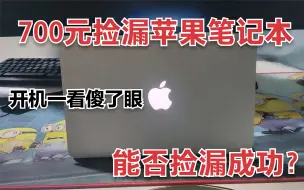 Download Video: 700元捡漏macbook air，开机一看让我傻眼，能否捡漏成功？