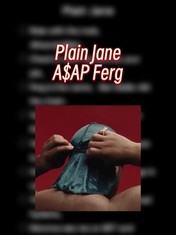 asapferg #plainjane #rap #說唱 #伴奏