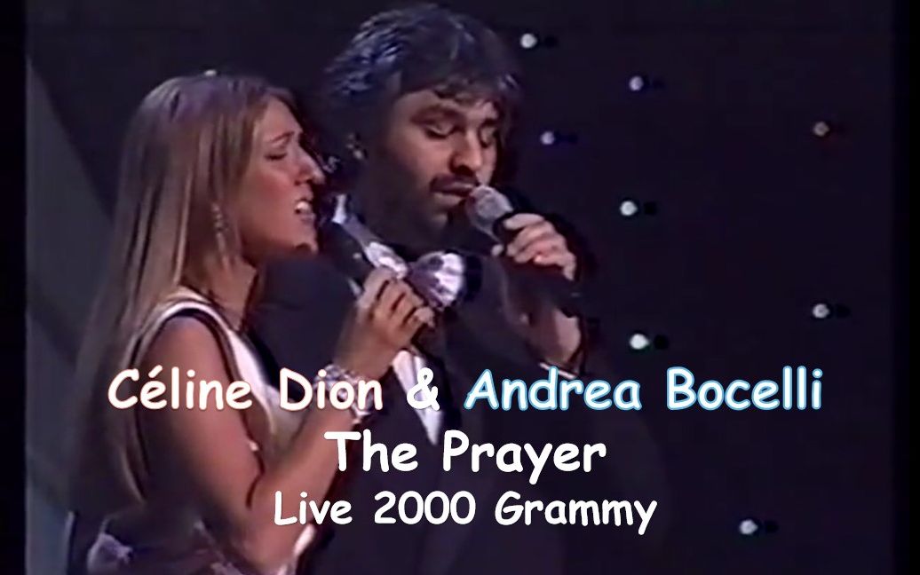 [图]【奥斯卡现场】Andrea Bocelli & Céline Dion - The Prayer (Live 2000 Oscar)