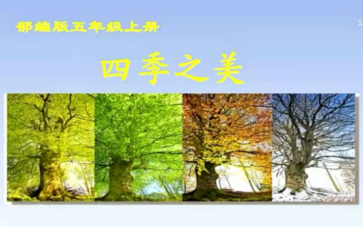 小学语文五年级上册四季之美