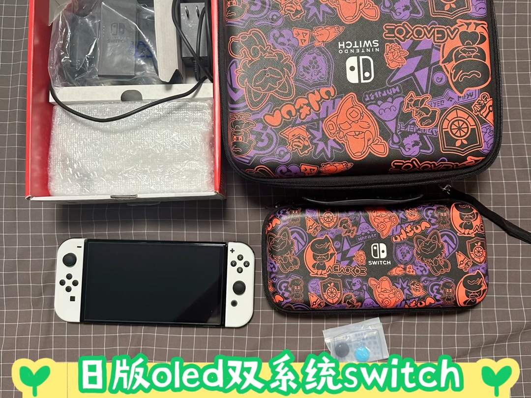 1825 日版oled硬破256内存双系统switch!需要加我主页联系方式!哔哩哔哩bilibili