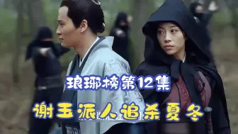 Descargar video: 琅琊榜第12集，靖王跟梅长苏定规矩，谢玉派人追杀夏冬